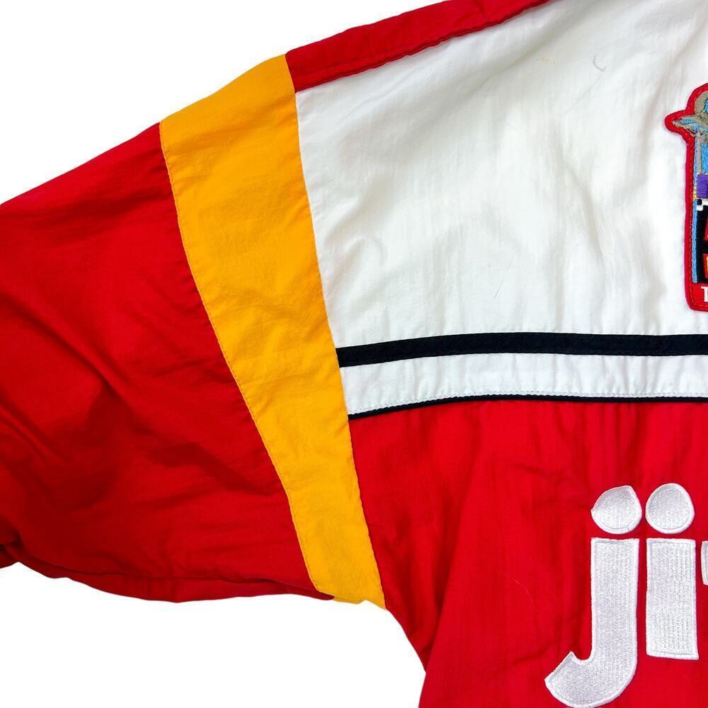 Vintage 90's Jiffy Lube Nascar Racing Jacket Windbreaker Size L - Picture 3 of 6